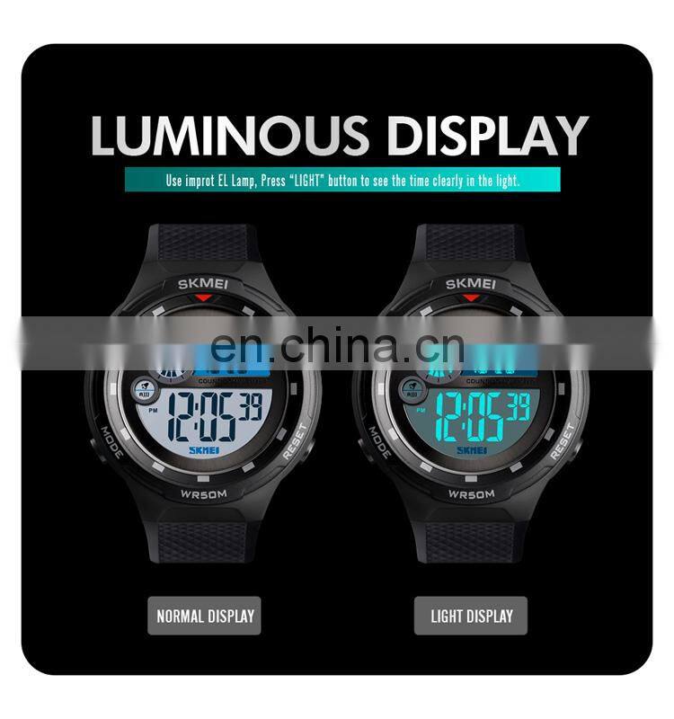 Hot sale skmei 1465 relogio masculino wristwatches 5atm waterproof sports watch
