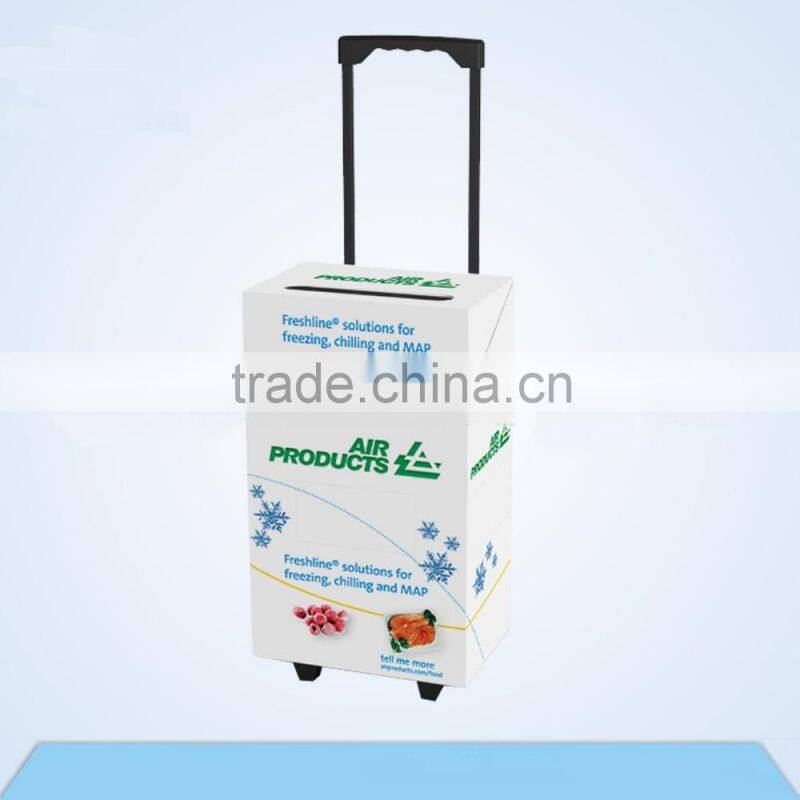 customize paper material luggage