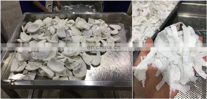 Automatic commercial dry coconut flour grinding machine auto dried coconut meat powder small grinder mill cheap price for sale