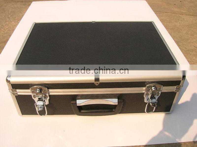 aluminum precision apparatus case with fireproof shell and plywood
