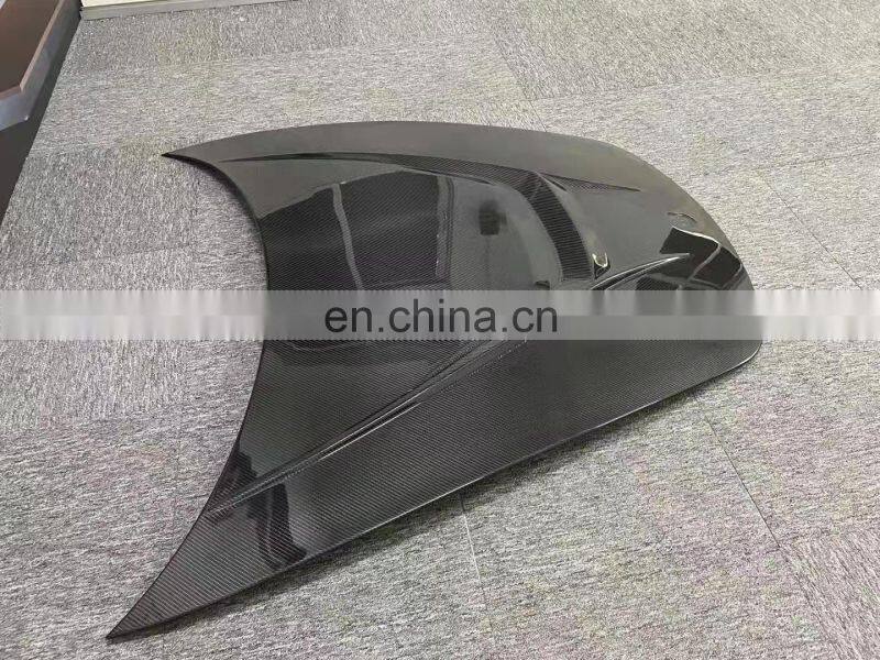 Runde Top Ranking Quality Carbon Fiber Material For Porsche 718 Upgrade ARMA Style Hood Engine Bonnet Hood