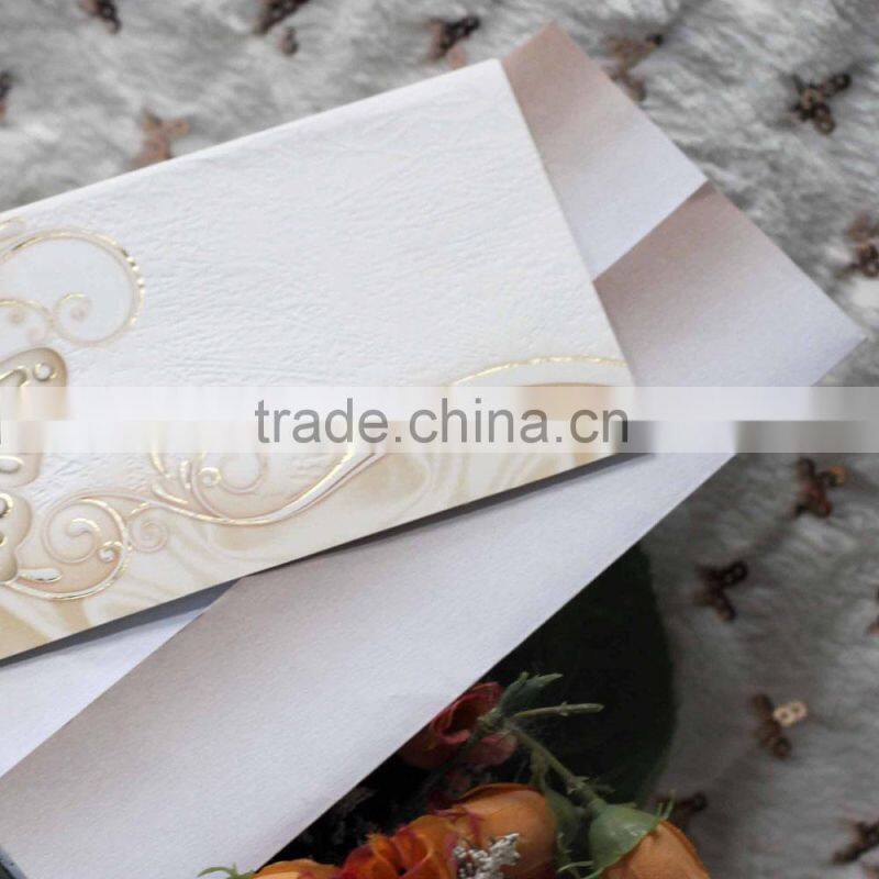 2016 Hot Sale Latest Indian Style 3d Wedding Invitation Card