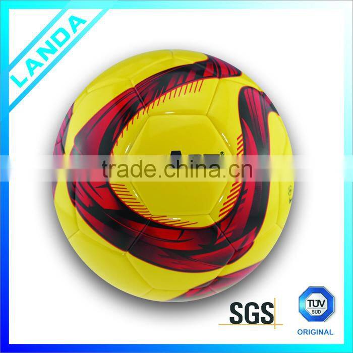 Wholesale official customizedl PU soccer ball/football size 5