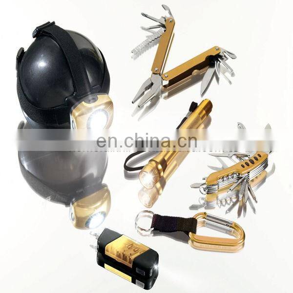 6 pcs outdoor camping useful multifunctional tool set