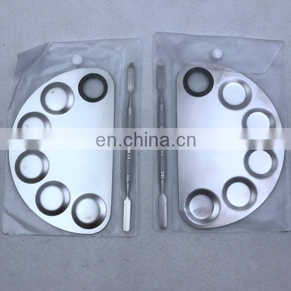 Metal Stainless Steel Makeup Palette for Cosmetic Use