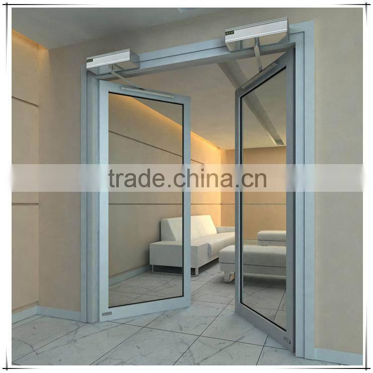 High quality commercial Aluminum automatic swing door system