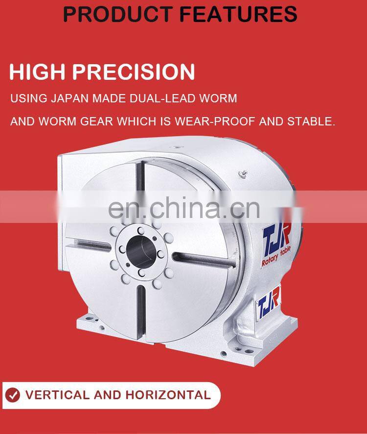 Good quality metal working hydraulic rotary table 4th axis nc rotary tables for cnc milling machines