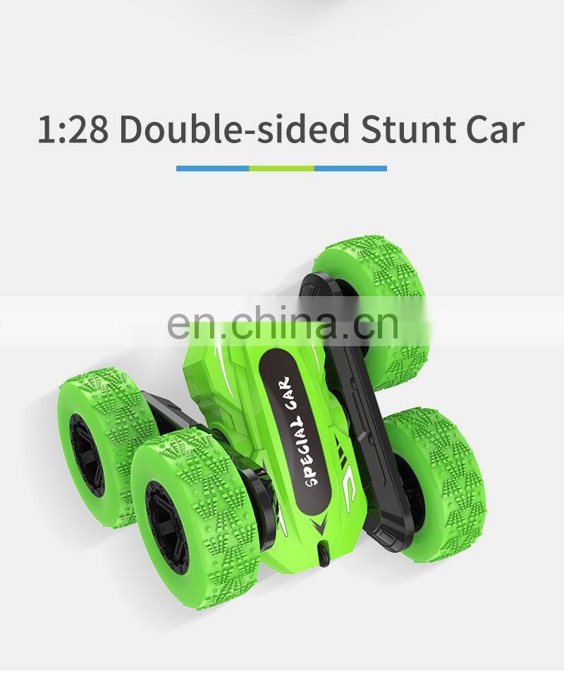 Great Christmas Gift JJRC Q95 2 Play Modes Double-sided Running 360 Rotating Remote Control Stunt Car for Kids