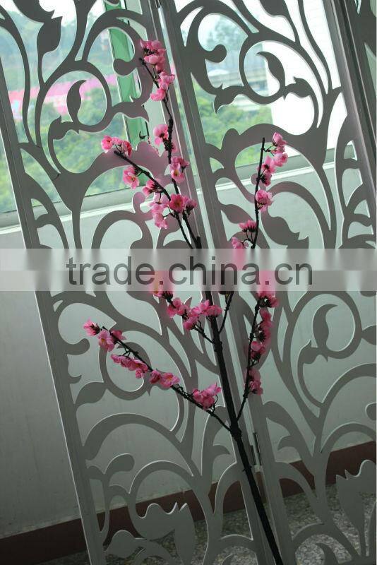 artificial pink chinese wintersweet flower branch for beauty room /enviroment /things