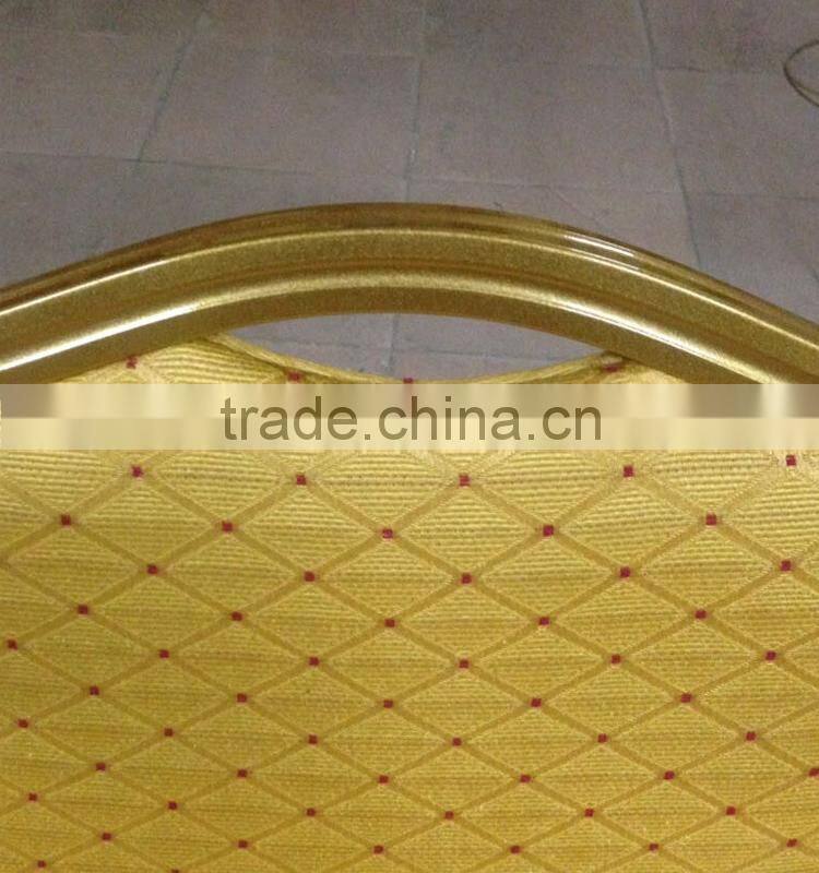 Wholesale hotel cheap stackable aluminum dinning chair