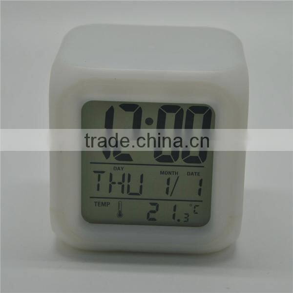 decorative digital clock, color changing digital clock, wholesale digital clock