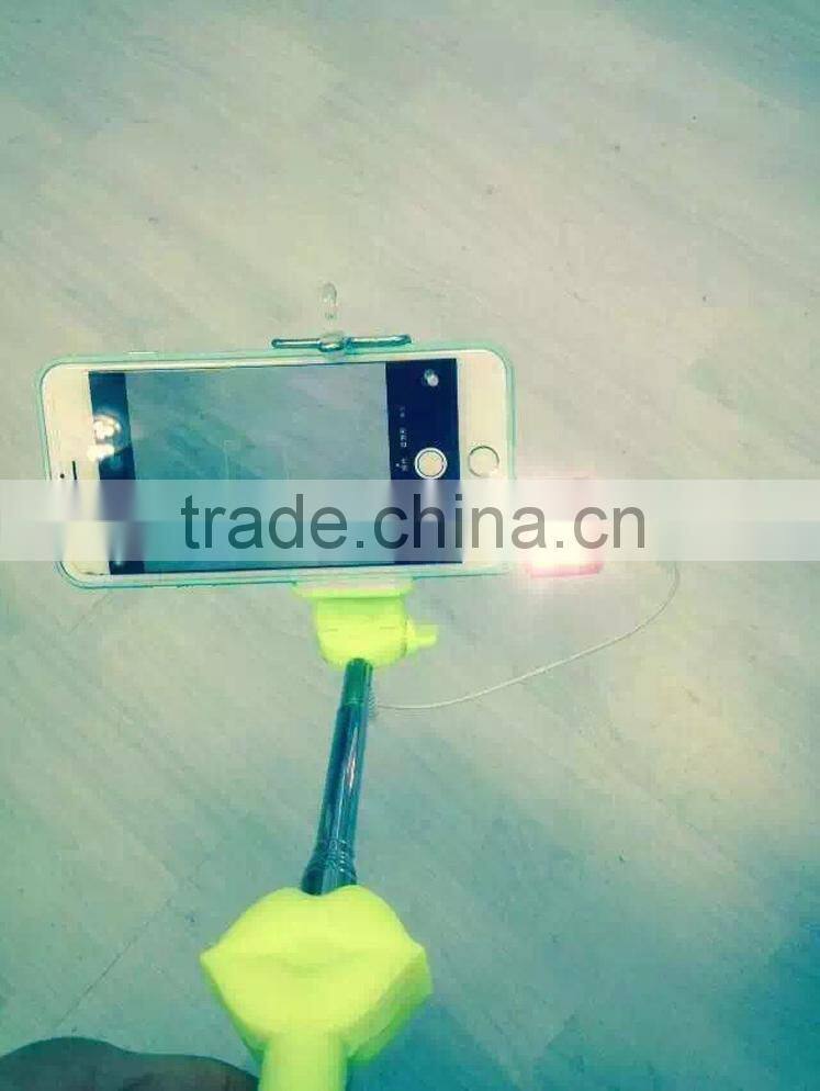 Selfie Stick Flash Led Light, No Bluetooth Camera Flash Monopod