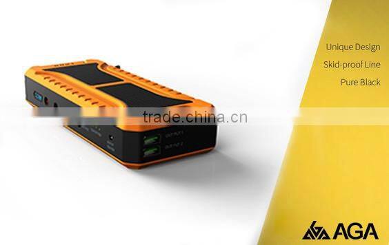 2016 AGA SJ7 Factory Price 12V 20000 mAh Multi Function Car Jump Starter