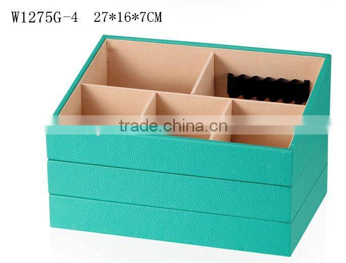W1275G-4 Wholesale Alibaba Stackable Jewelry Display Tray Cardboard Packaging Cosmetic Box