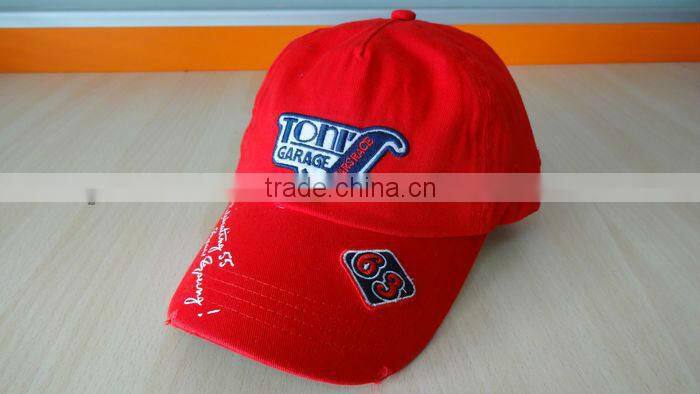 custom children washed cap guangzhou