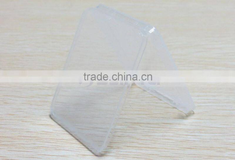 Transparent Eco-Friendsly Plastic Case CF Card Box Memory Card Case