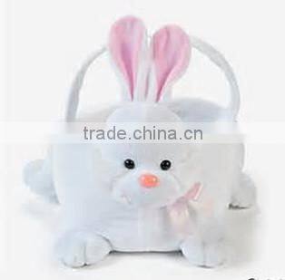 easter duck basket /plush duck basket /wholesale plush easter duck basket