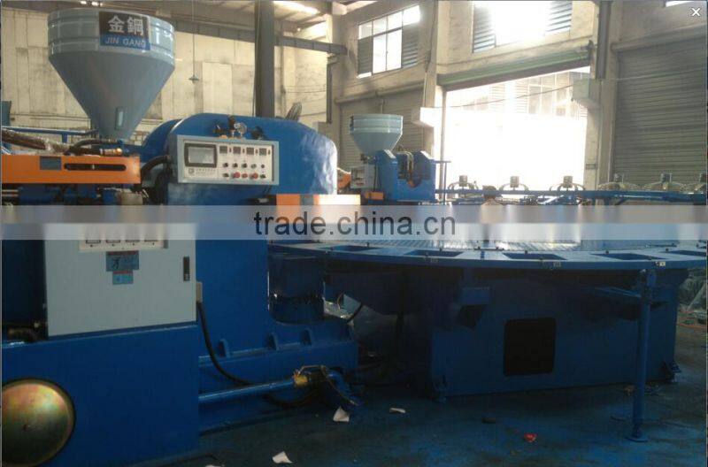Double colors Jelly Sandal injection machine