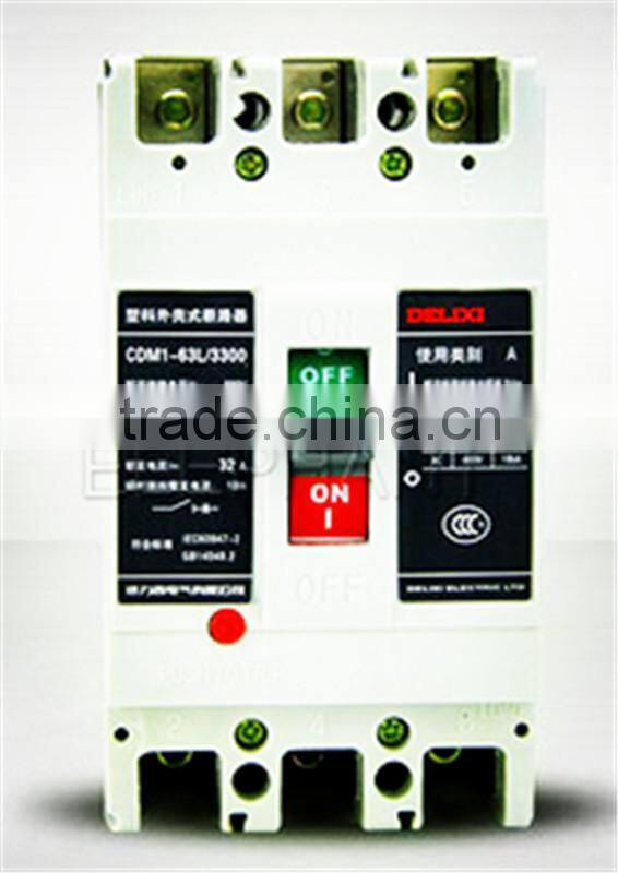 400A 3 Pole 4 Pole Electrical Installation Moulded Case Circuit Breaker
