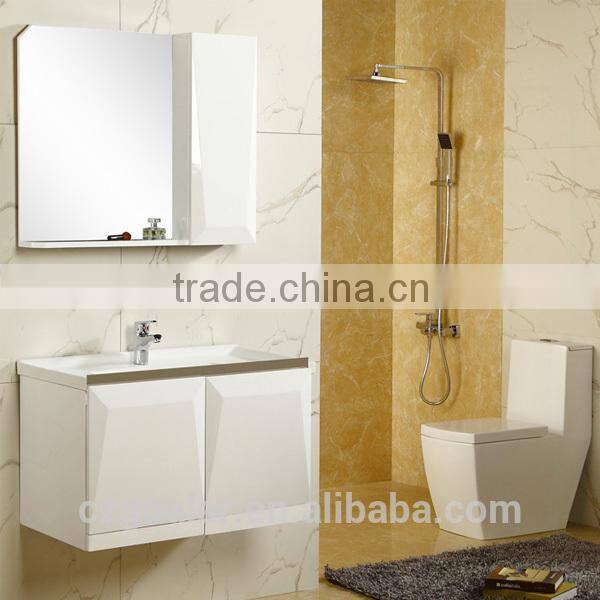 GV-04 32 inch floor mounted classic wooden hotel bathroom vanity