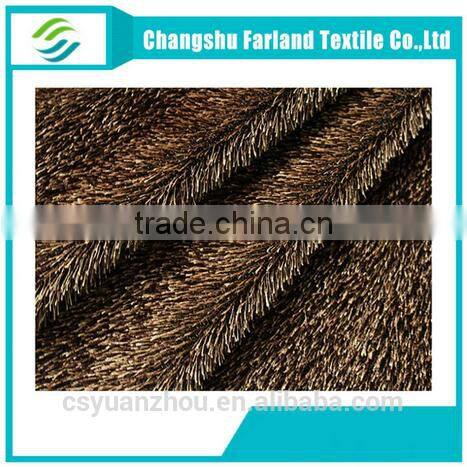 cationic peacock velvet fabric yarn designer fabric