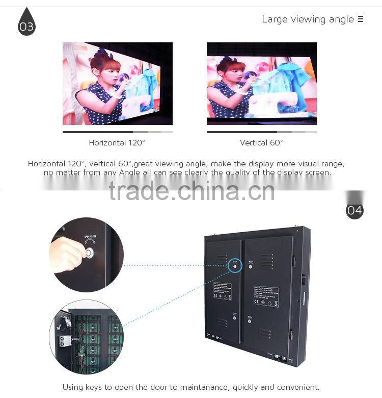led outdoor advertising board video screen