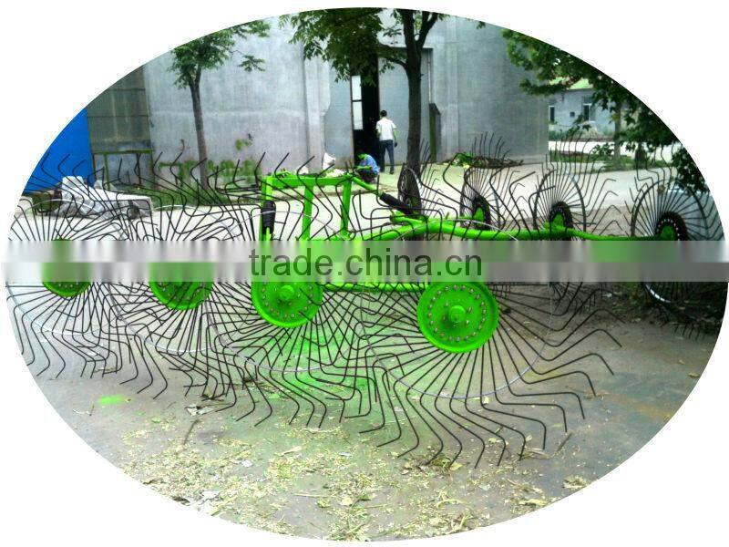 finger wheel hay rake