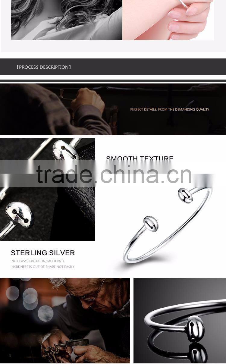 Wholesale 925 solid silver bangle, Nice popular 925 solid silver bangle