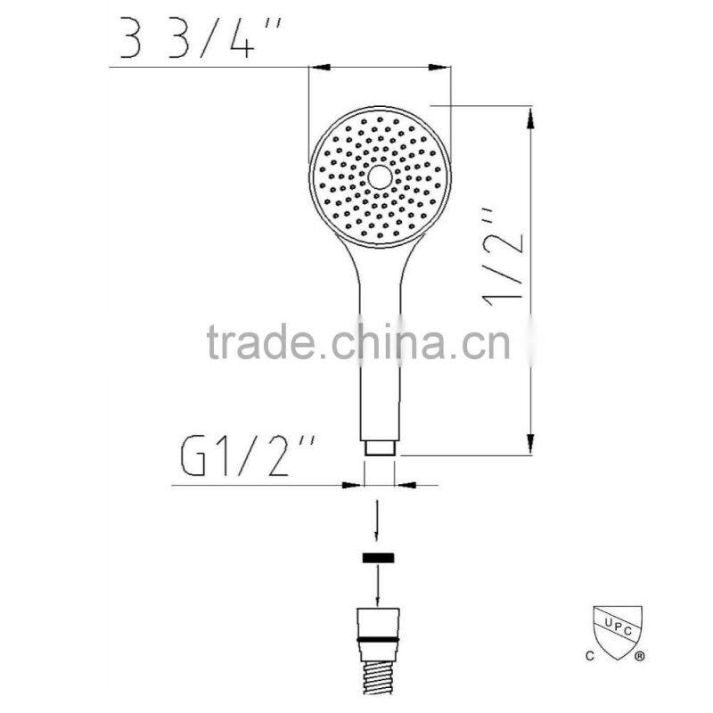 Valquest Easy-Clean Handshower