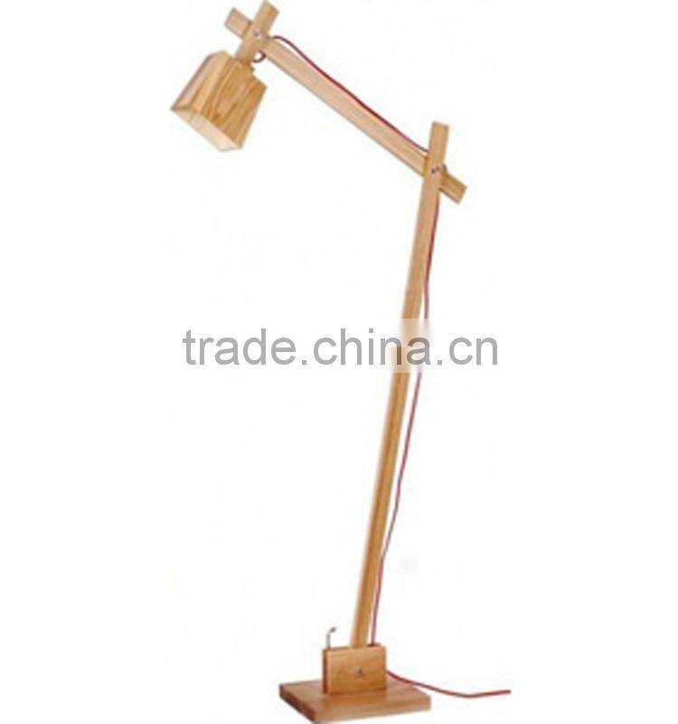 Modern Lovely Dog Wooden Study Bedside Reading Floor lamp PLF8062