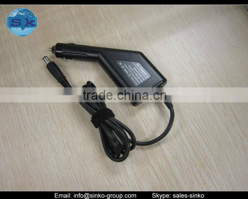 portable car adapter for hp 65W 18.5V 3.5A 7.4*5.0mm
