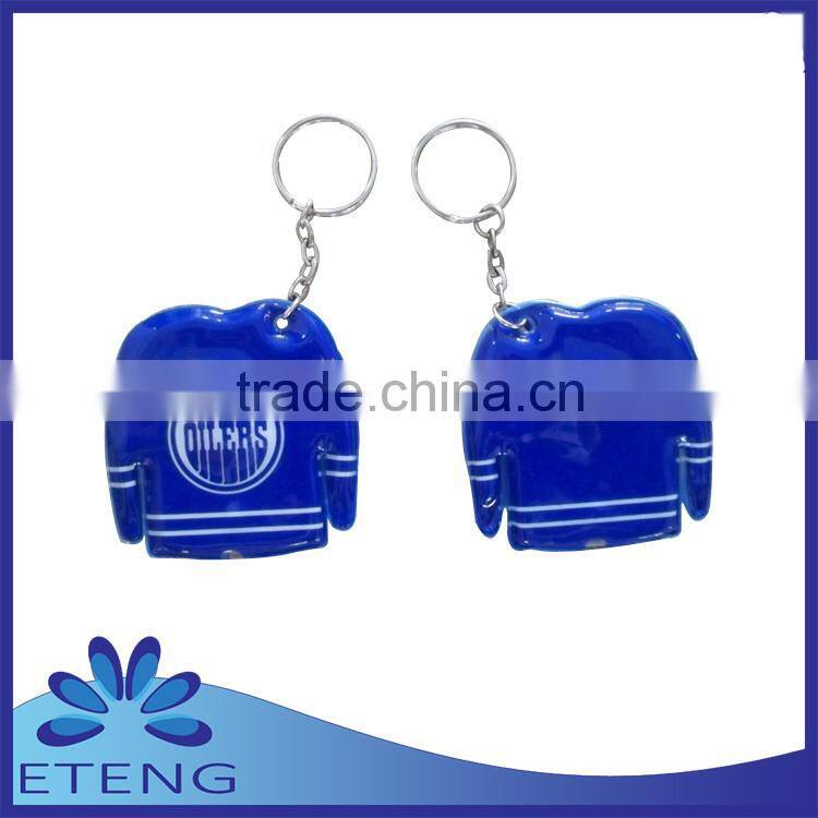 custom printed pvc led keychain