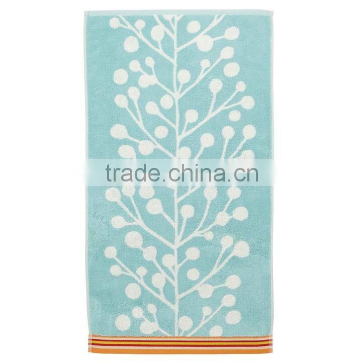 Wholesaler Custom Cotton Jacquard Beach Towel