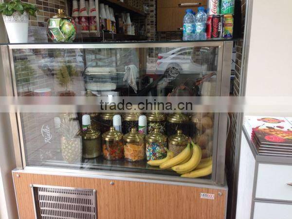 Glass Candy Jar With Brass Cover SK1420