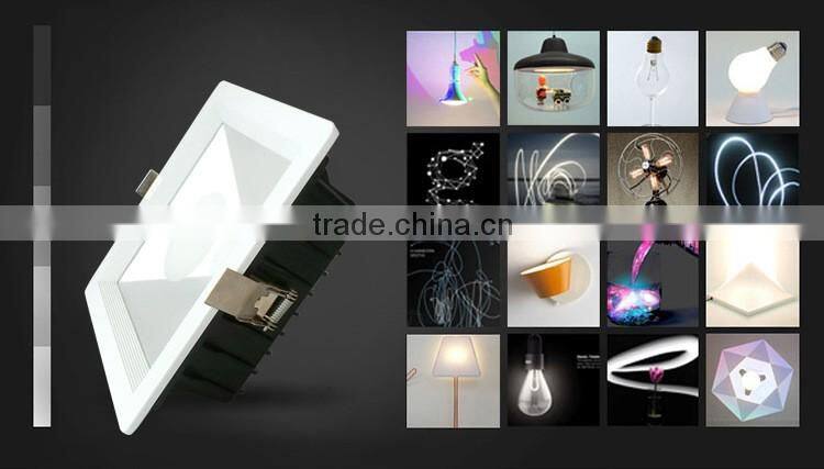 Square Die Sasting LED Downlight COB 10w 20w 30w Round LED Ceiling Lamp LED Spotlights