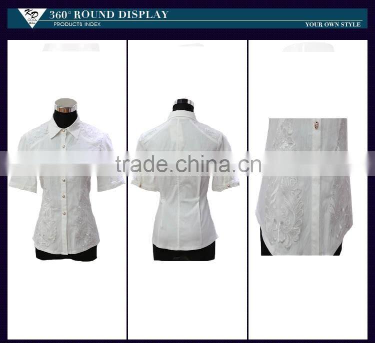 2016 summer Latest women's white t shirts wholesale