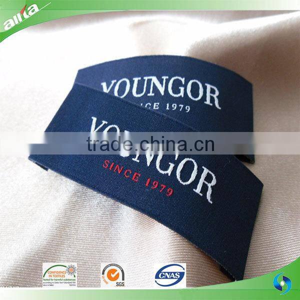 Garment Labels Made of 100% Polyester Yarn/Thread by Woven Technics