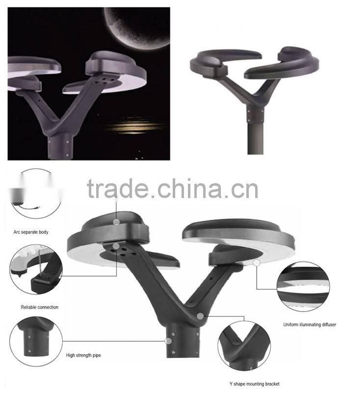 Urban LED garden lamp post with galvanized Q235 steel garden lamps offer for india basic construction