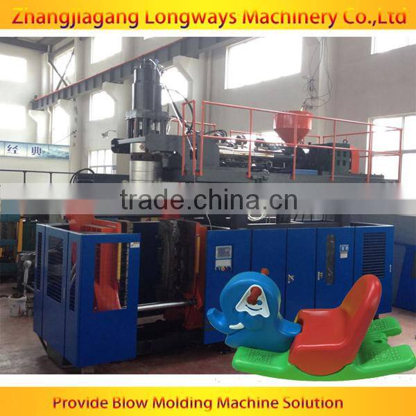 HDPE plastic horse blow moulding machine