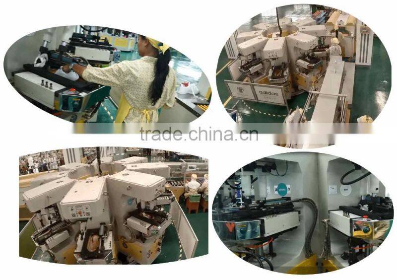 rotary 8 stations 8 in 1 shole sole press machine industrial shoe making machine