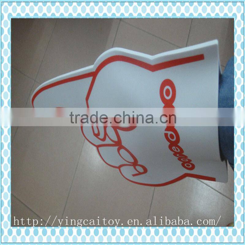 cheering foam sponge hand,foam hand cheering,eva foam hand