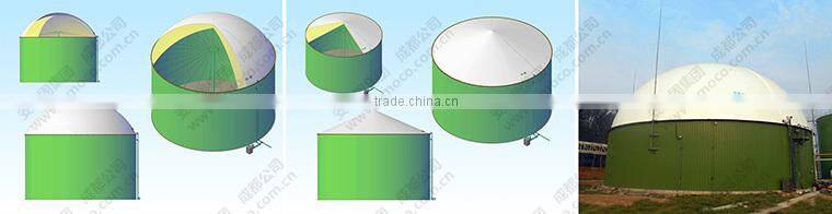 Family Size Membrane Biogas Dome, Biogas Storage Bag, for biogas digester