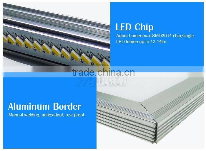 120 degree beam angle 60W panel led 60x60 cm with AC85-265V input