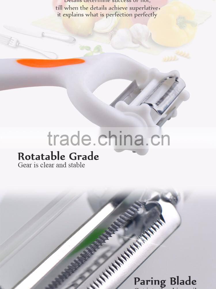 2016 HOT SALE 3 in 1 vegetables peelers and vegetable slicer