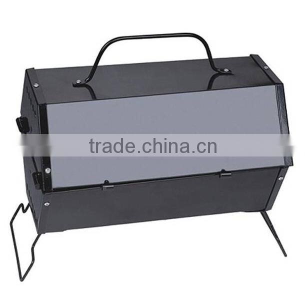 Folding portable smokeless tabletop korean bbq grill