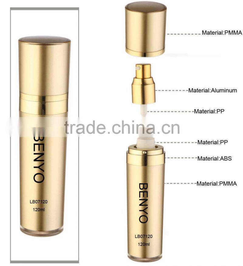 high end double wall bottom price cosmetic clear acrylic jar