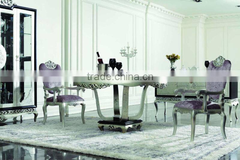 european style dining room set / neoclassical dining room furniture YZ-A7050a