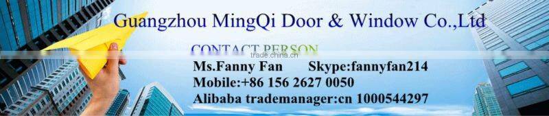 Aluminum frame glass louver/louvered windows