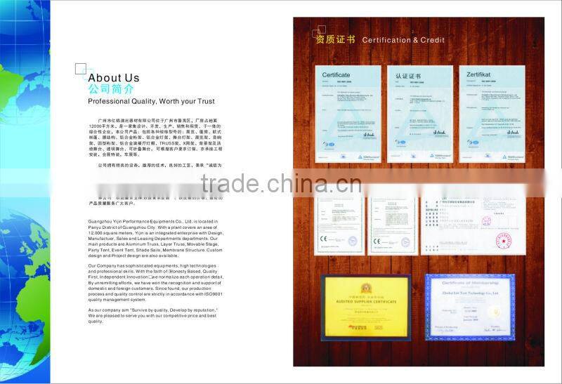 Pro Clamp For Aluminum Circular Roof Truss Clamp