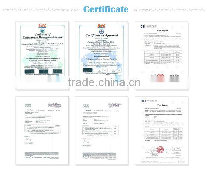 Plastic Box for Packaging Gift flower shaped